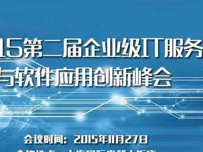 驱动的进化 2015企业级IT服务与软件应用创新峰会启示录